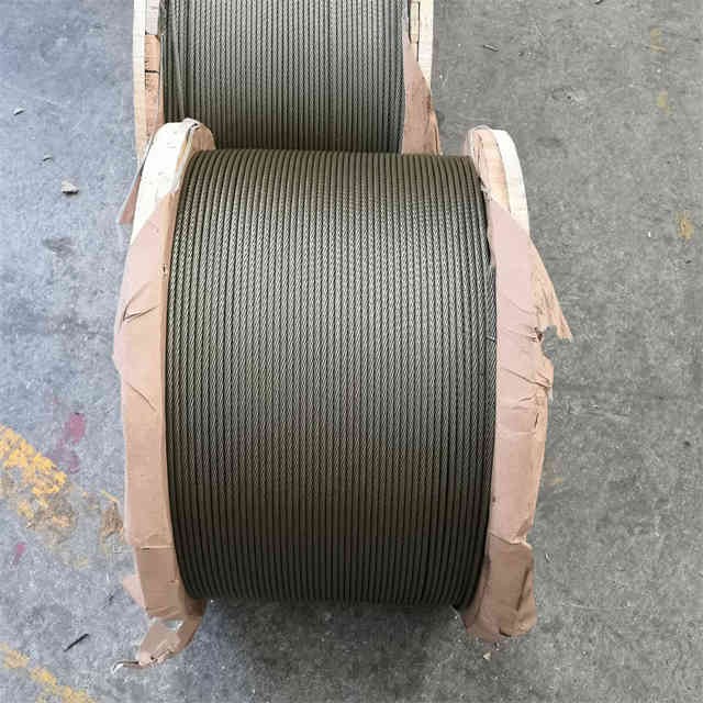 3-26mm 6X12+7FC Ungalvanized Steel Wire Rope 3-26mm 6X12+7FC Ungalvanized Steel Wire Rope