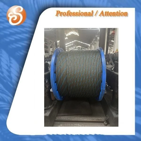 Corda de filferro galvanitzat de 305 m de fibra de fibra d