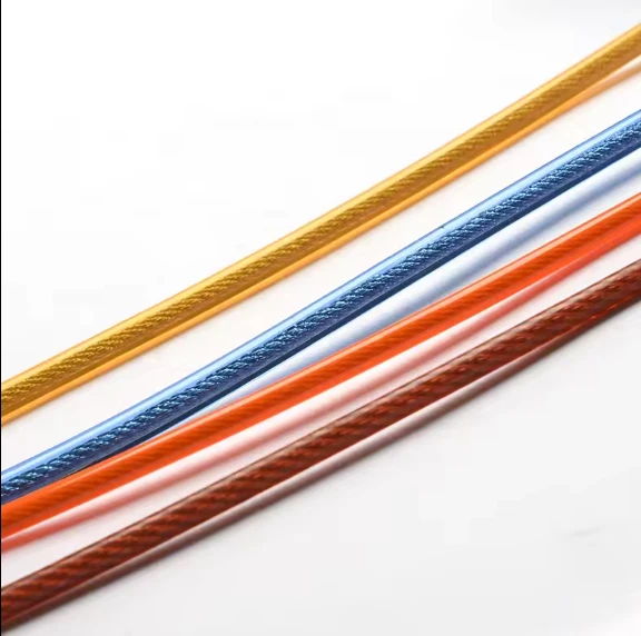 PVC NYLON COATED Galvanized Steel Wire Rope 7x7